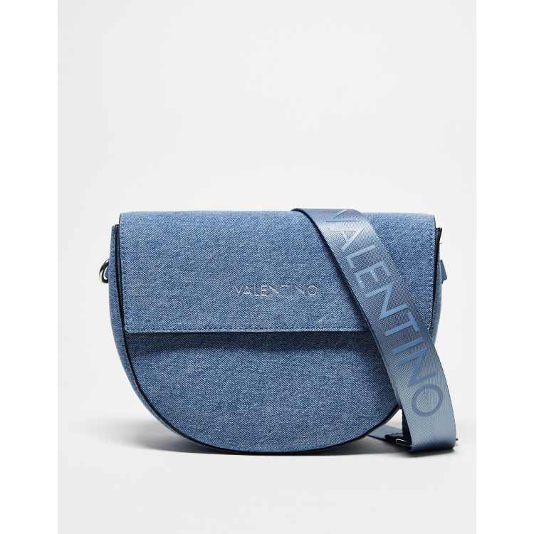 Valentino Biggs Borsa con patta in denim ASOS