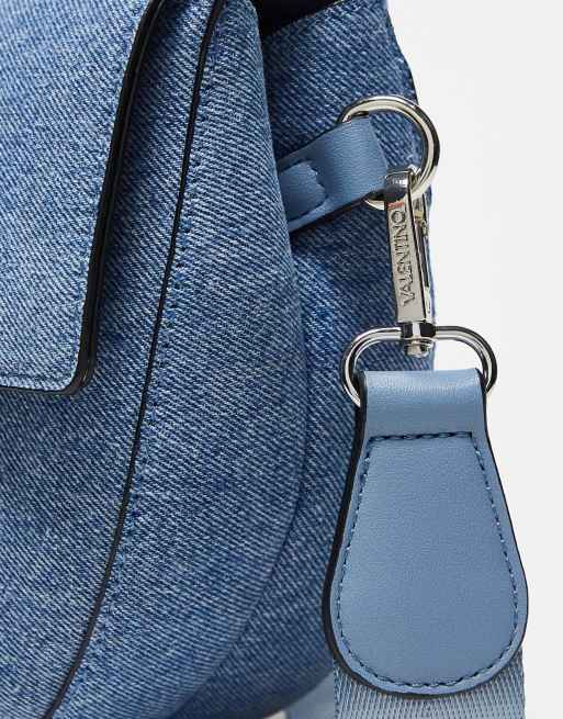 Valentino biggs flap bag in denim, 4 of 4