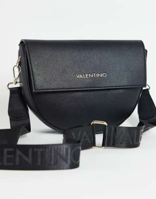 Valentino Valentino Bigs cross body saddle bag in black