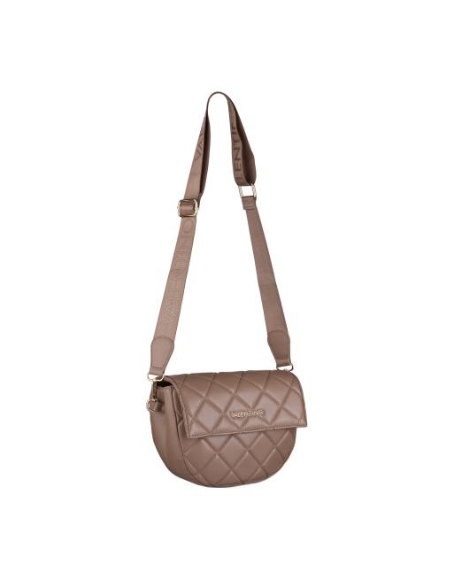 Valentino - Bigs - Gewatteerde crossbody saddle bag in taupe, 3 van 4