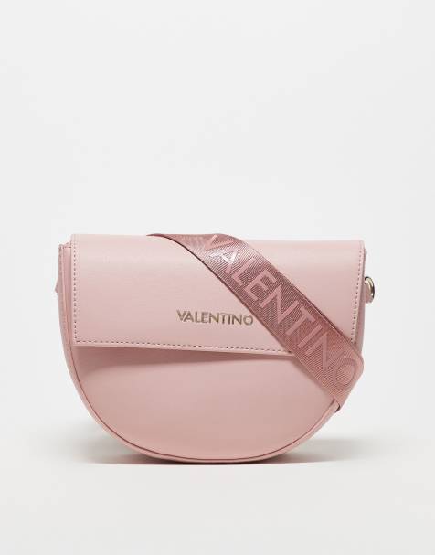 Valentino bigs saddle crossbody bag in pale pink - view 1