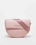 [Valentino Bags] Valentino Bigs saddle crossbody bag in pale pink No Size Pale pink