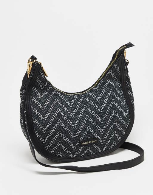 Valentino blizzard shoulder bag in black