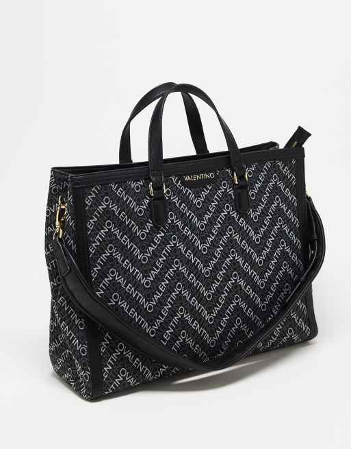 Valentino - Blizzard - Sort shoppertaske