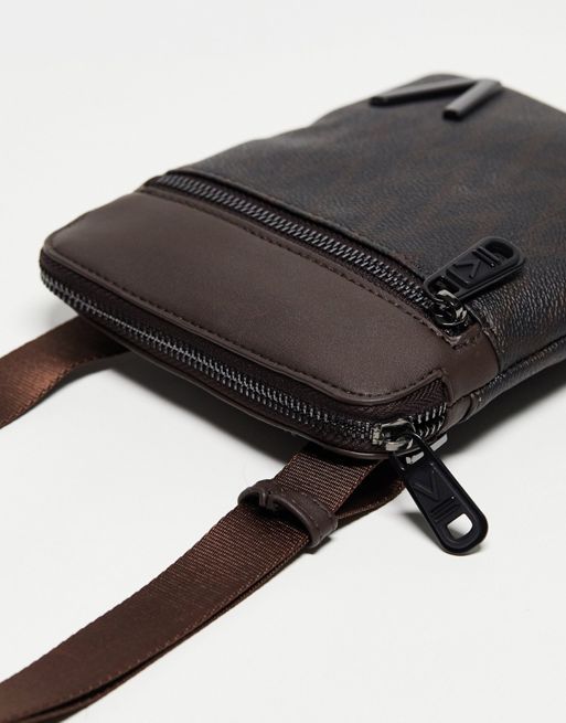 Valentino bosa crossbody bag in brown/black | ASOS