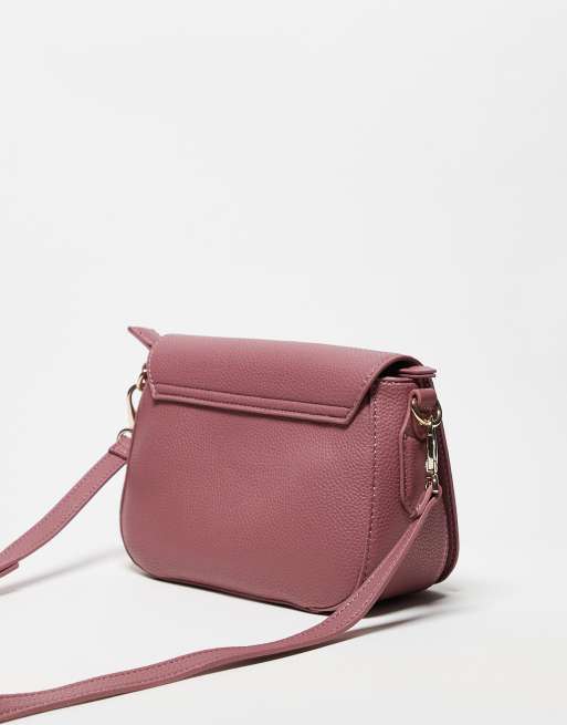 Valentino brixton flap crossbody bag in blush pink | ASOS