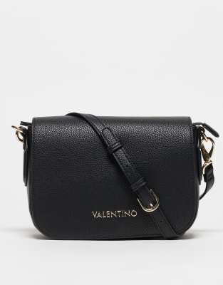 Valentino - Brixton - Tasche in Schwarz mit Umschlagklappe