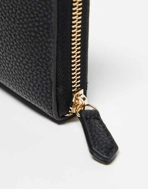 Valentino brixton zip around purse in black ASOS