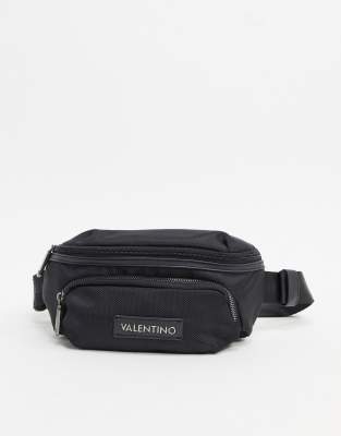 valentino bum bag black