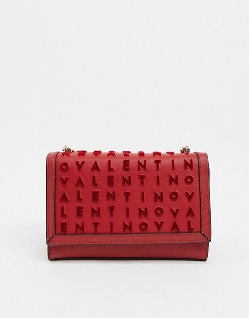 Valentino Bags Concorde logo bag in red