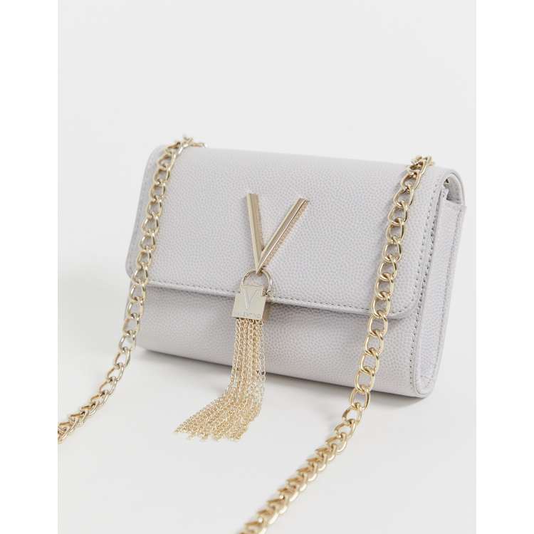 Valentino by mario valentino divina discount foldover tassel detail cross body bag