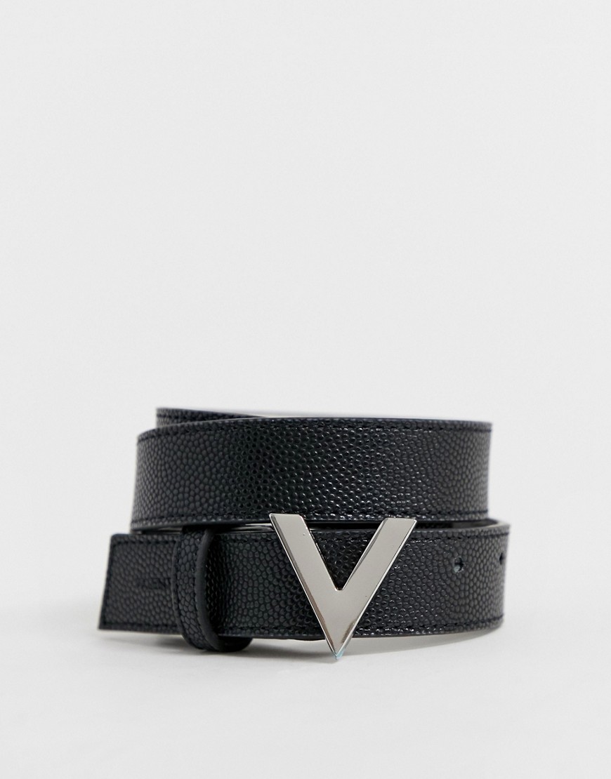 Valentino by Mario Valentino - Divina - Riem met V-detail in zwart