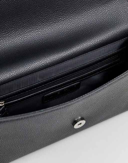 Valentino by Mario Valentino – Divina – Svart kuvertväska med viklock, 3 av 3