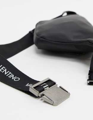 valentino bum bag black