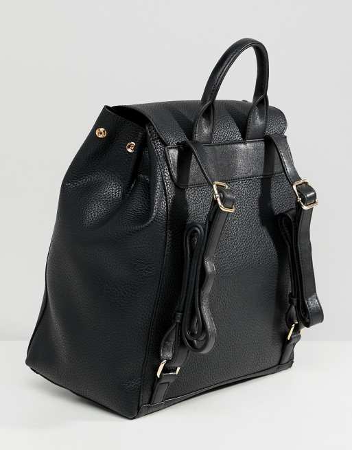 Backpack MARIO VALENTINO Black in Polyester - 29487358