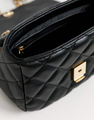 Valentino by Mario Valentino Black Ocarina Shoulder Bag at FORZIERI