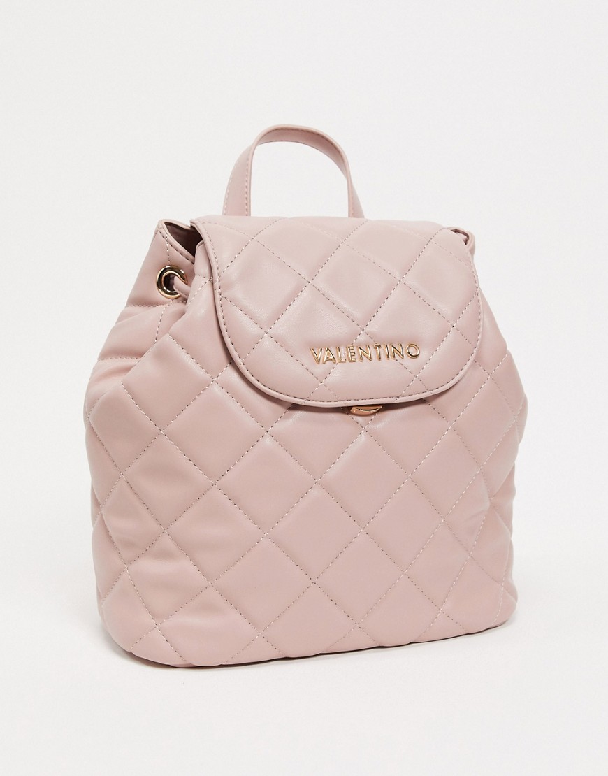Valentino by Mario Valentino – Ocarina – Rosa kviltad ryggsäck-Pink