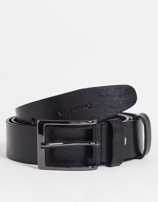 Valentino by Mario Valentino - Victor - Cintura nera con fibbia