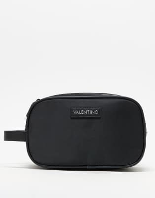 Valentino cardano soft wash bag in black