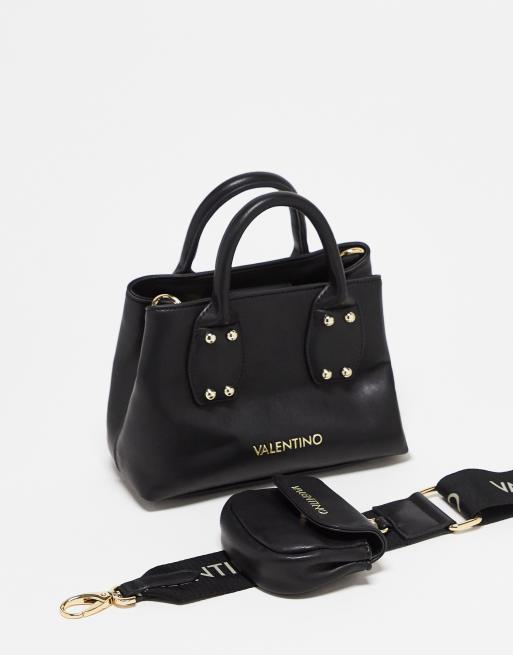 Valentino – Chamonix – Umhängetasche in Schwarz
