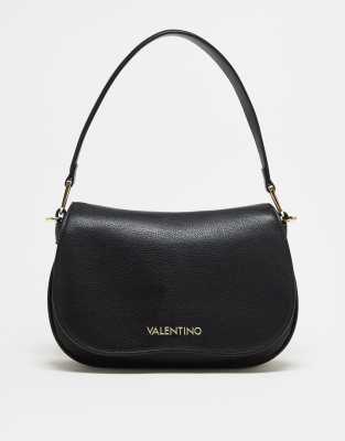 Valentino - Cortina - Schultertasche in Schwarz