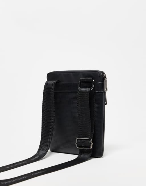 Valentino Cosmos textured crossbody bag in black, 3 of 3