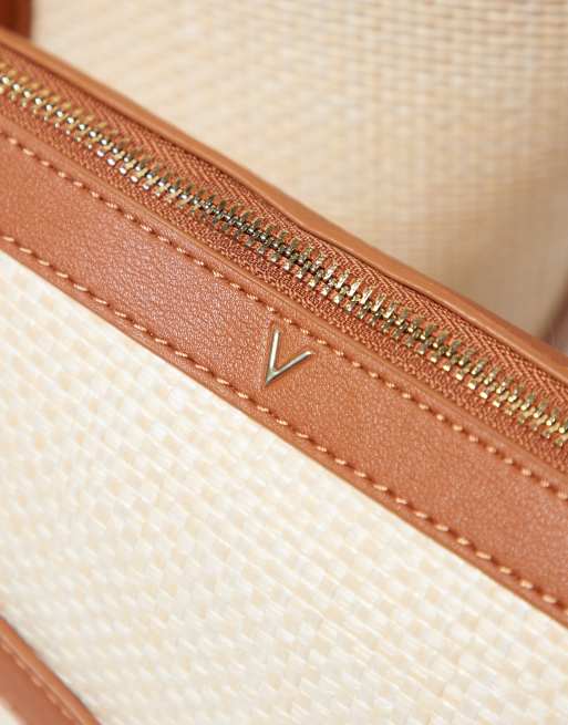 Valentino Covent shopper bag with removable pouch in tan, 4 of 4