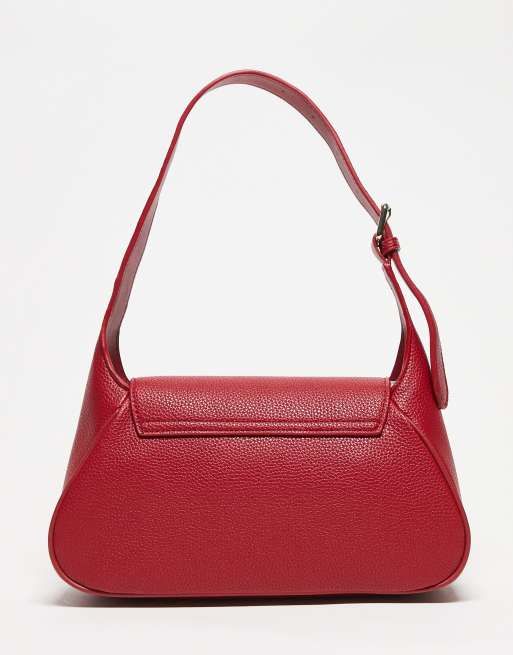 Valentino - Daphne - Borsa da spalla con fibbia rossa, 3 di 3