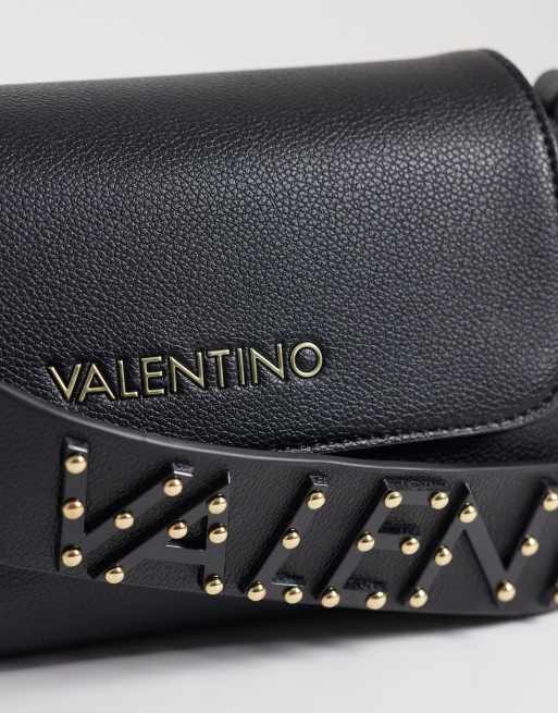Valentino - Dea Re - Lille sort skuldertaske med crossbody-rem, 3 af 4