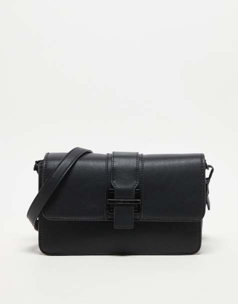 Valentino - Dejavu - Crossbody tas met gespdetail in zwart - view 1