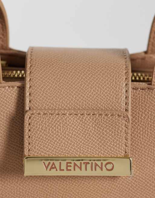 Valentino - Dione Re - Sac à main avec poignée supérieure structurée - Beige neutre , 3 de 4