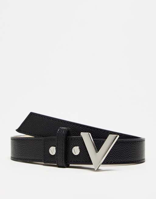 Valentino Divina Belt, Women's, Size: Small, Gray