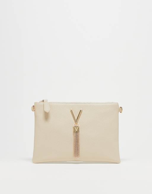 Valentino - Divina - Pochette color crema e oro 