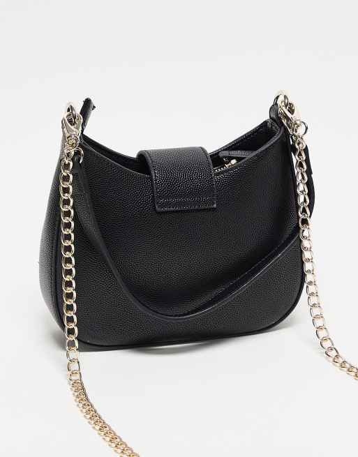Valentino Divina Sac baguette porté épaule à frange Noir ASOS