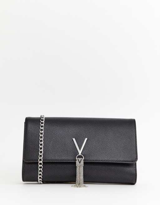 Valentino - Divina - Sort foldet clutchtaske
