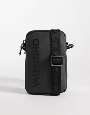 Valentino Valentino Dragonhawk crossbody bag in dark green - DGREEN