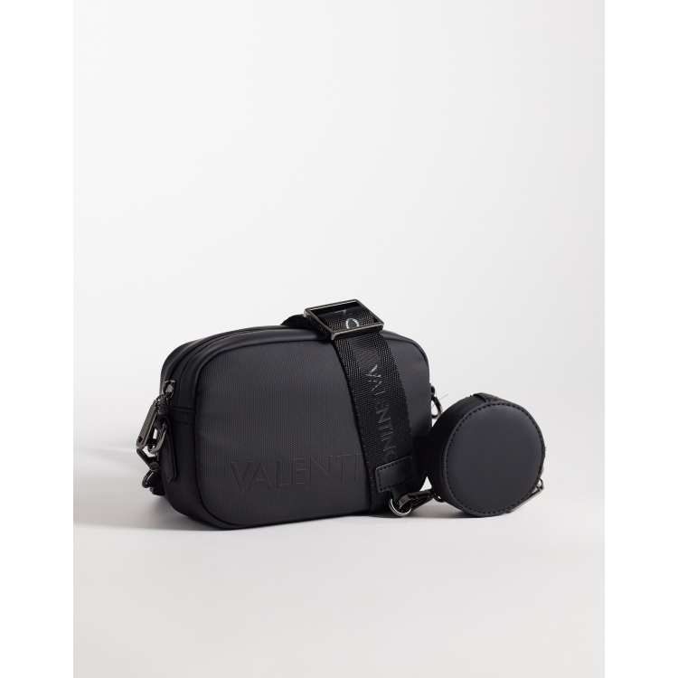 Valentino Dragonhawk crossbody bag with airpod case in black