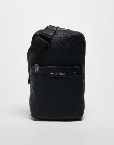 Valentino - Efeo - Borsa con tracolla rimovibile color nero - view 1