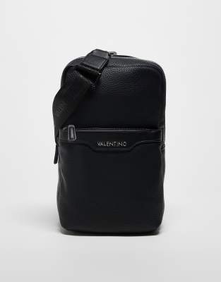 Valentino Efeo crossbody detachable strap bag in black φωτογραφία