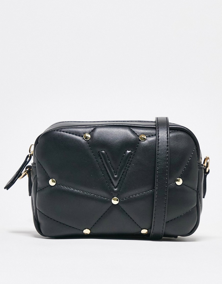 Valentino Emily cross body bag with studs in black