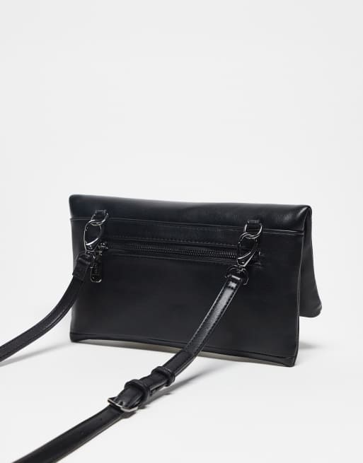 Valentino - Encanta - Clutch tas met hengsel in zwart, 3 van 3