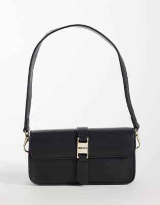 Eos Re - Petit sac porté épaule avec fermoir en métal - Noir