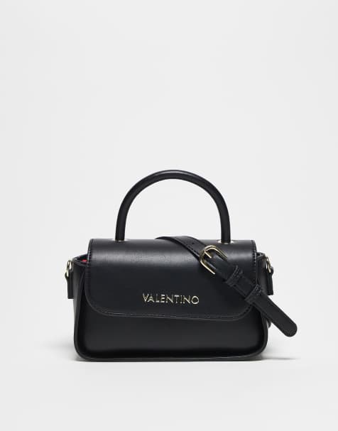 Valentino - Faith Re - Sort taske med hank foroven og crossbody-rem - view 1