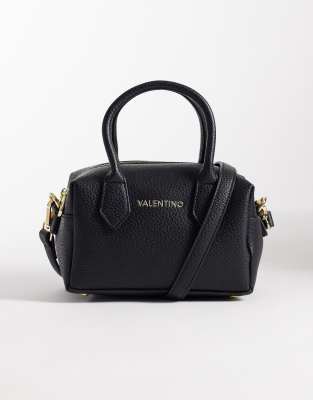 Valentino Valentino Fall Re top handle bowler bag in black - BLACK