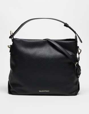 Valentino - Farrah - Tote bag texturé souple à bandoulière - Noir - view 1