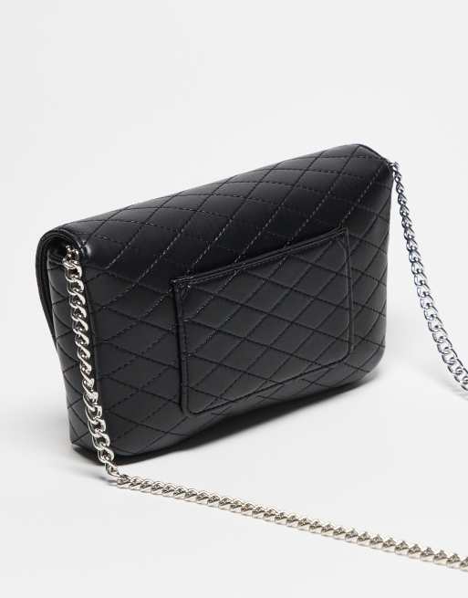 Valentino Fran quilted crossbody bag in black, 3 of 3