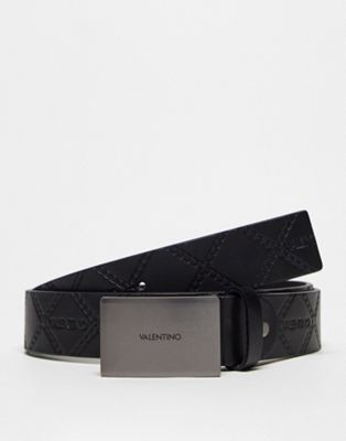 Valentino gyoza belt in black