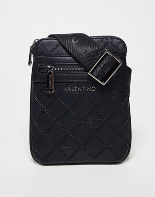 Valentino gyoza cross body bag in black