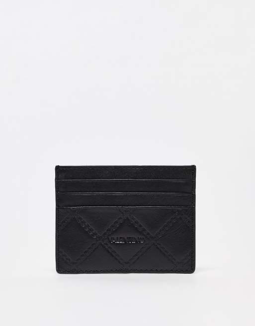 valentino gyoza pouch clutch bag in black