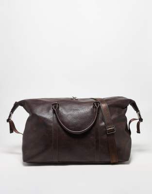 Valentino Bags Valentino infinity holdall bag in brown